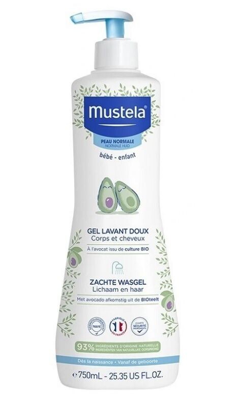 

Mustela Bebe гель для стирки детей, 750 ml