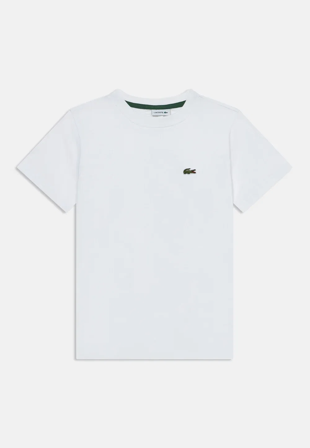 Базовая футболка унисекс - базовая футболка Lacoste, Blanc