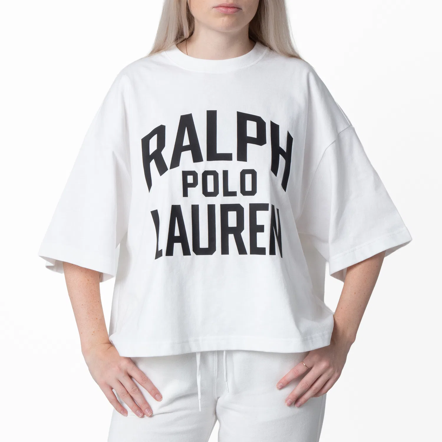 Футболка хлопковая с логотипом Logo Cotton Jersey T-Shirt Polo Ralph Lauren, White