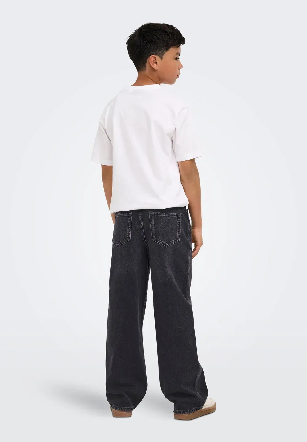Osjremi Wide wb 8781 azg dnm noos - джинсы свободного кроя Only & Sons Junior, Washed Black — фото 3