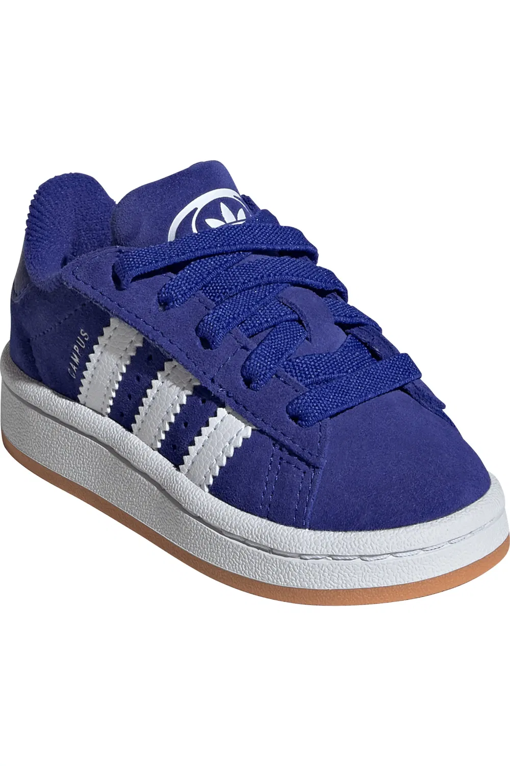 Кроссовки детские с застежкой-липучкой Campus 00s adidas, Semi Lucid Blue/White/Gum