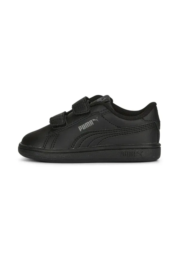 Кроссовки с дышащим верхом Smash 3.0 v Puma black shadow gray, черный/серый