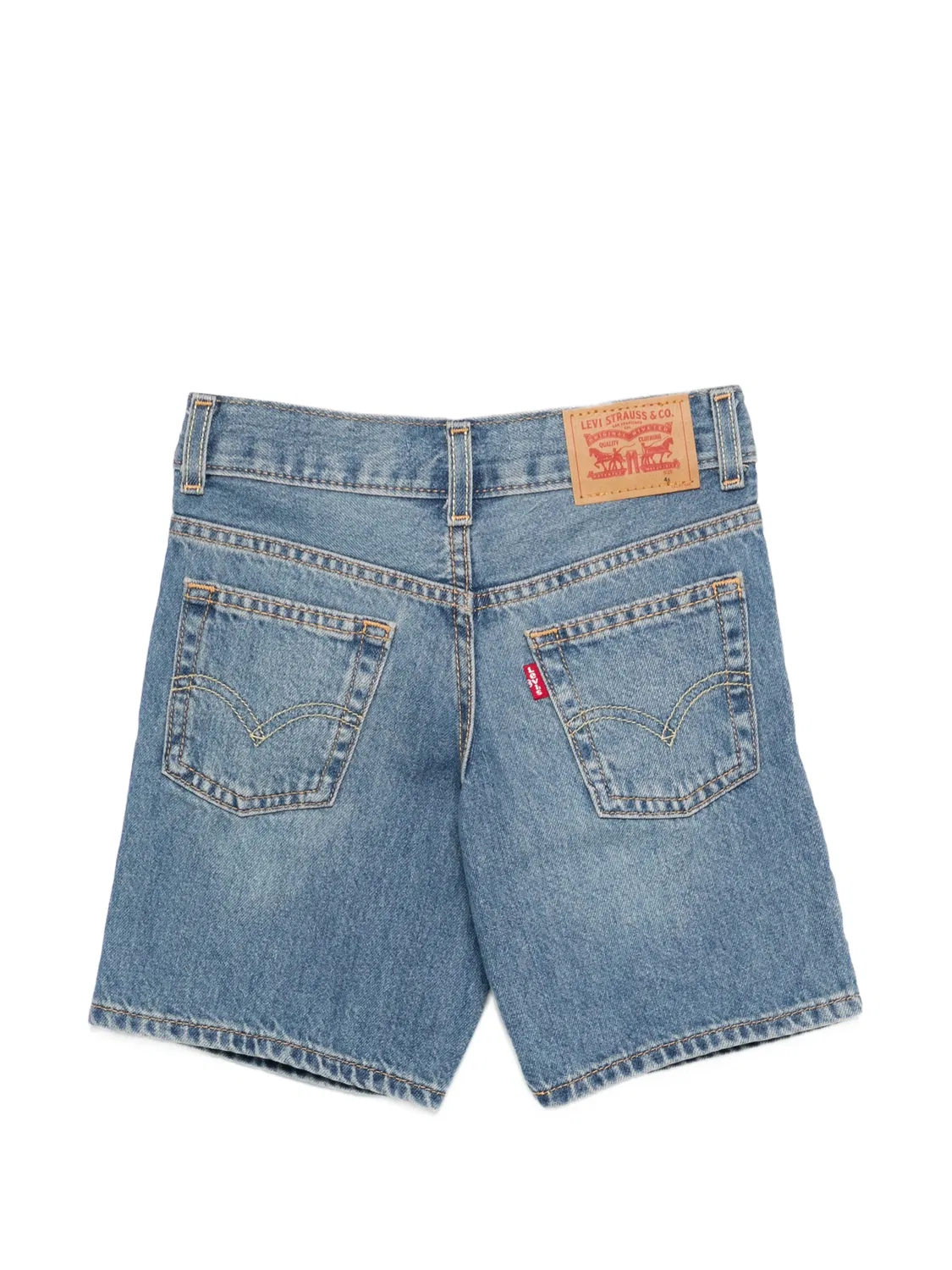 Шорты с карманами, синие Levi's, синий — фото 2