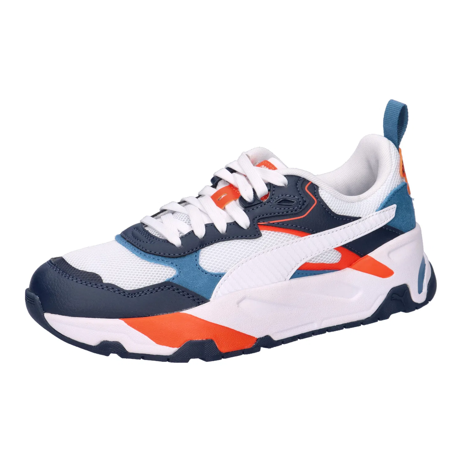 Детские кроссовки с футуристичным дизайном Trinity Jr Puma, Konigsblau