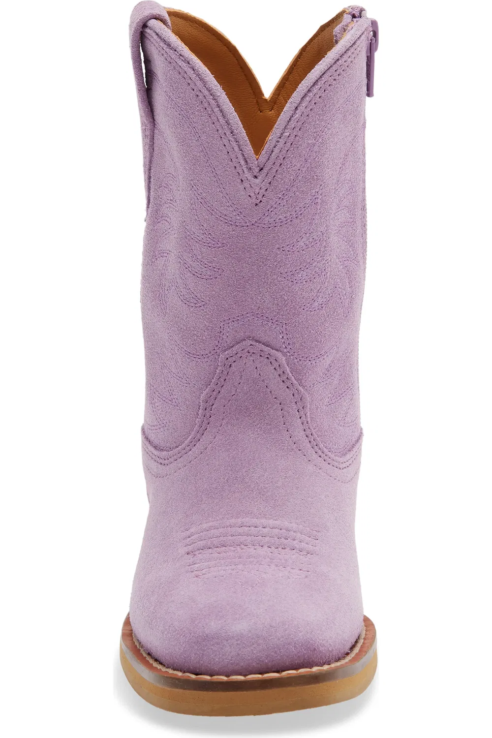 Детские сапоги ковбойские на каблуке The Annie Western Boot Tecovas, Lavender — фото 4