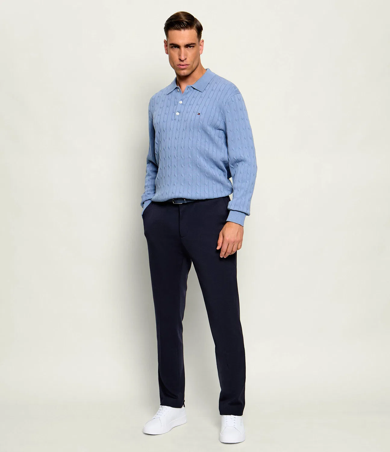 Свитер с молнией Tommy Hilfiger, Blu — фото 2