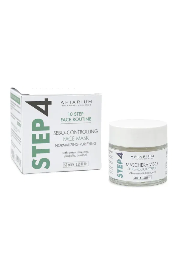 Маска для лица, контролирующая себоэктазию - 50 мл - маска для лица Apiarium Bio Natural Cosmetics