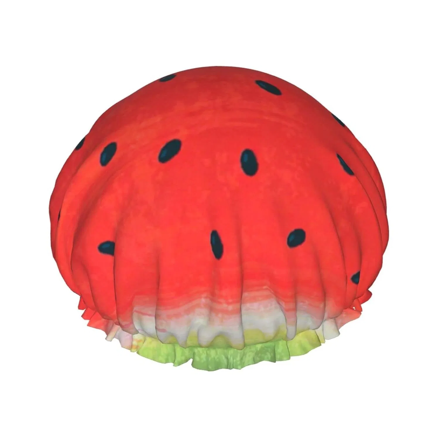 Шапочка для душа Red Watermelon Printed, VUCEMI, 1 шт, Red