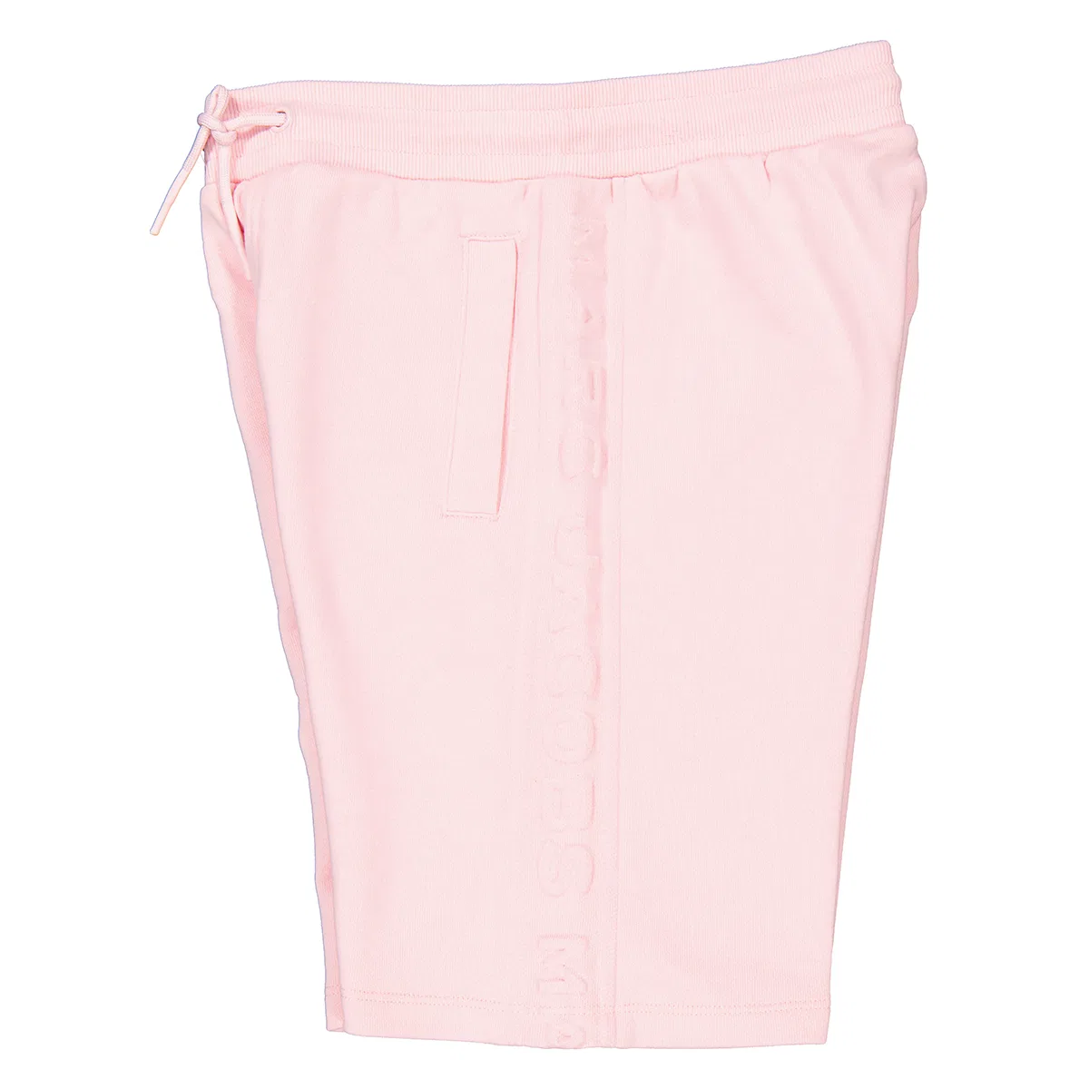 Шорты хлопковые с принтом логотипа Little Marc Jacobs, Pink Washed Pink — фото 3