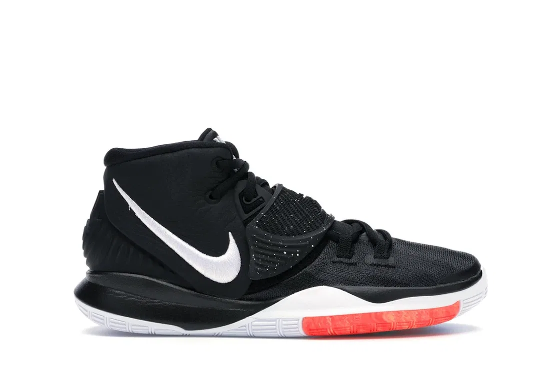 Детские кроссовки для баскетбола Nike Kyrie 6, Black/White-Bright Crimson