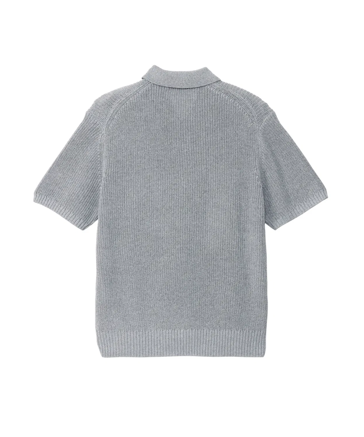 Мужской кардиган-поло с фактурным узором U.S. POLO ASSN., Sax Blue — фото 3