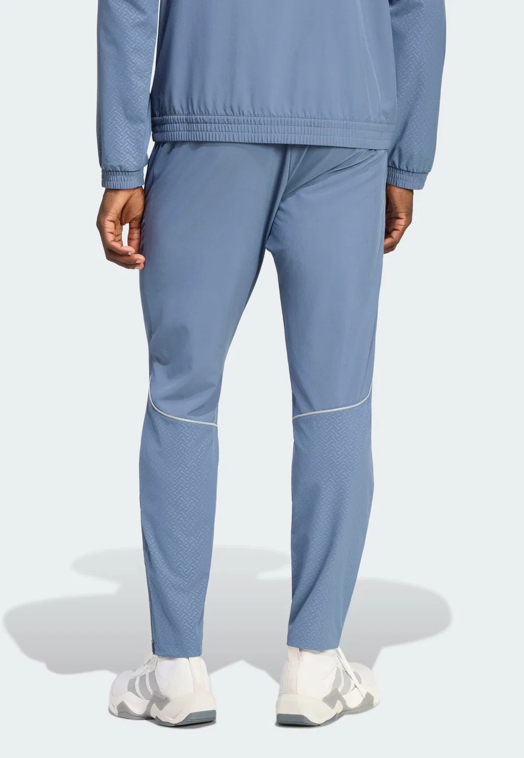 Спортивные брюки Adidas Performance Slim fit Tech Apparel в цвете Opal — фото 3