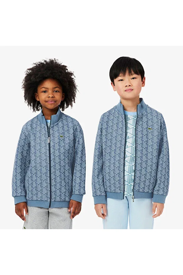 Детская толстовка для девочек с длинным рукавом Lacoste, Hgi Blue