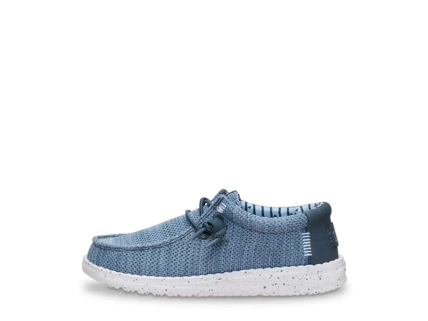 Кроссовки Wally Stretch Sox Slip-On, HEYDUDE, Medium Denim blue — фото 4