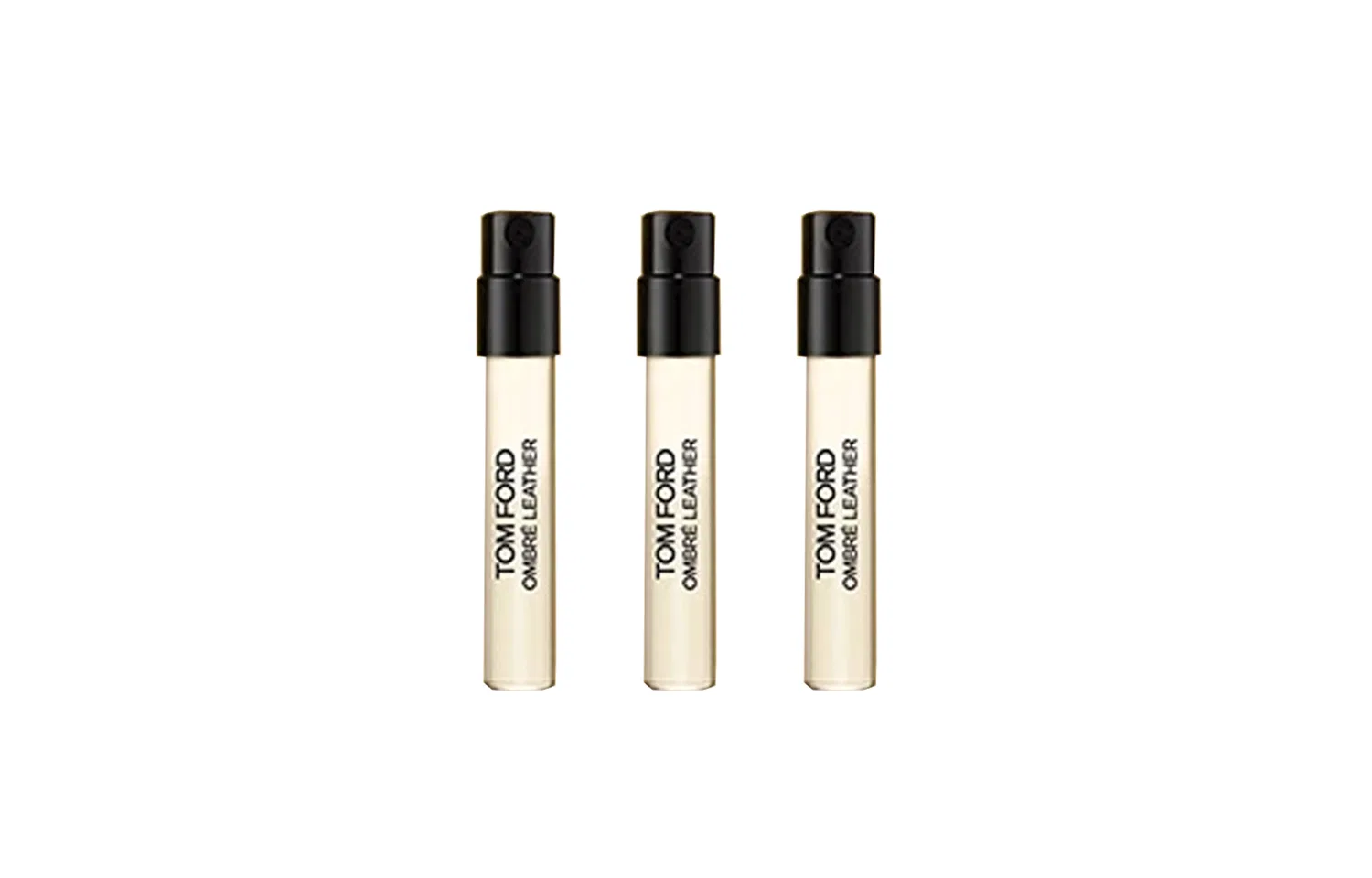 Парфюмерный набор образцов Light Shadow Leather Eau De Parfum 1.5 мл x5, TOM FORD, Черный — фото 4