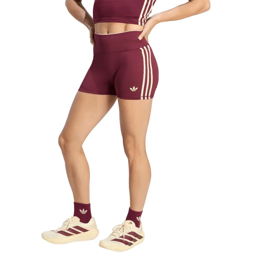 Спортивные брюки-скинни ADIDAS PERFORMANCE, цвет карминно-красный — фото 2