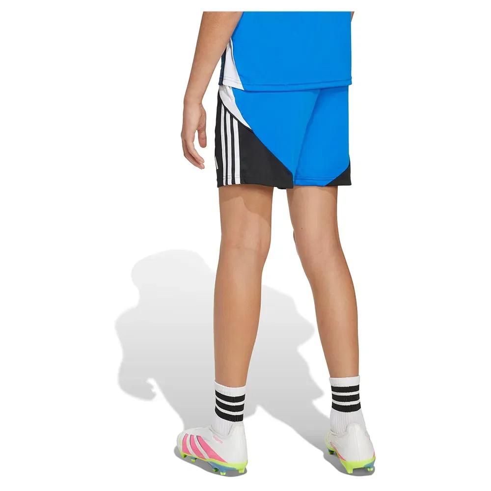 Детские шорты для девочек с принтом Jude Bellingham Training Adidas, Black — фото 2