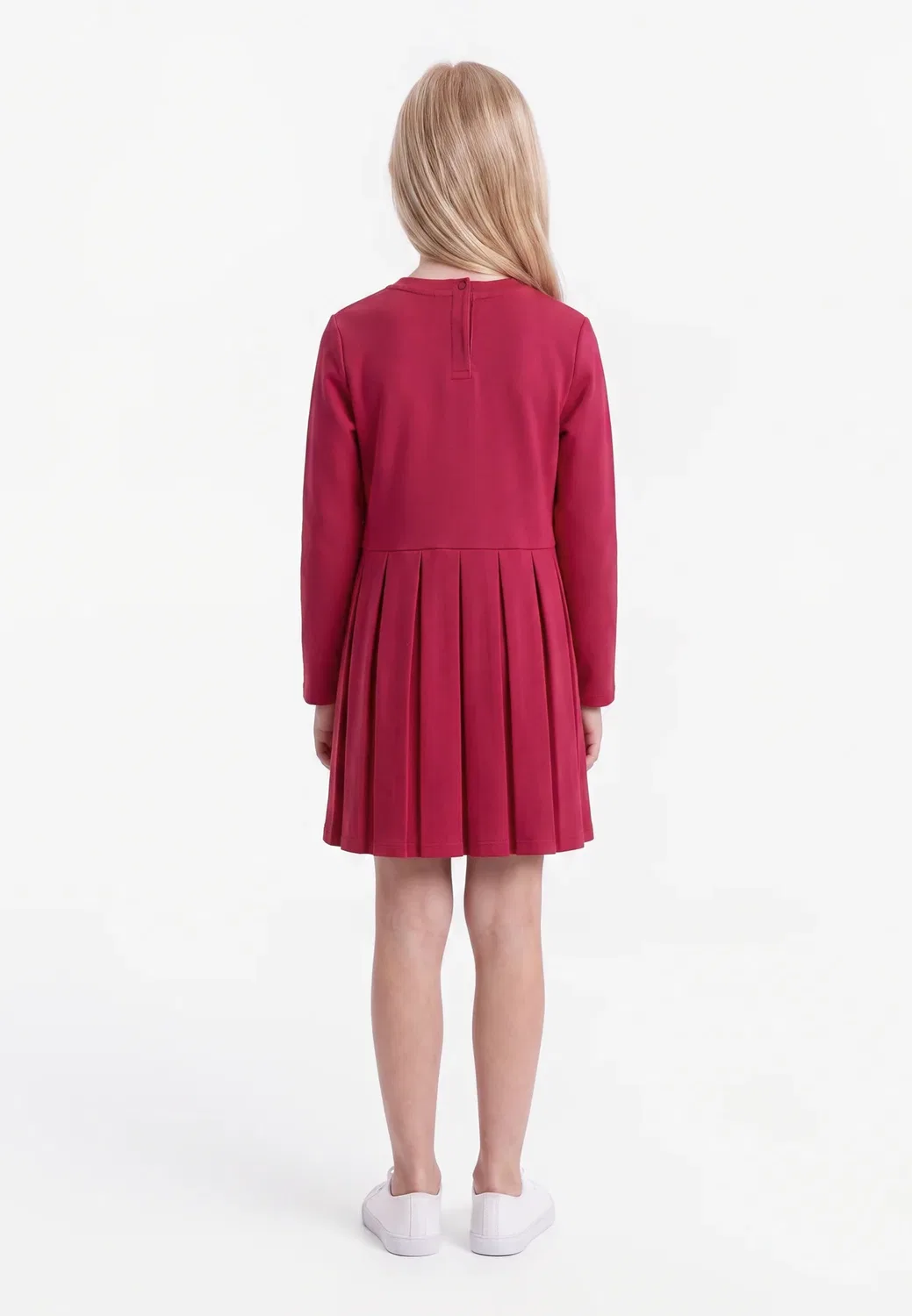 Незаменимое платье-скейтер - спортивное платье Tommy Hilfiger, Blissful Berry — фото 2