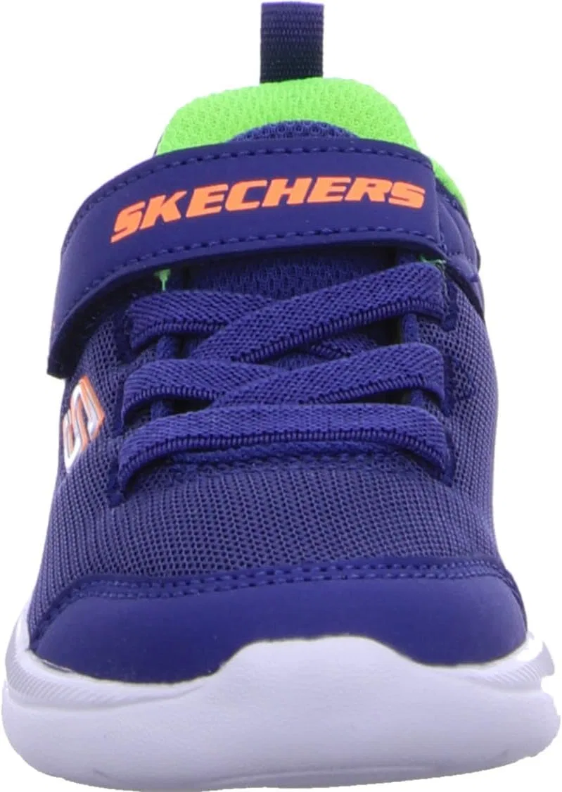 Детские кроссовки для мальчиков Skech-Stepz 2.0 Skechers, Navy/Lime — фото 4