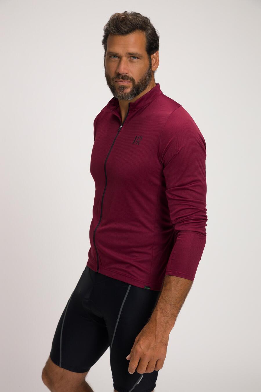 

JAY-PI Мужская велокуртка с длинным рукавом и задним карманом QuickDry