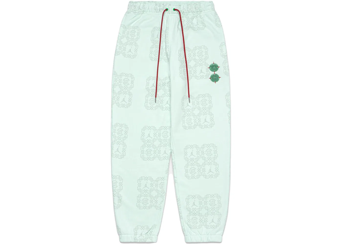 Мужские спортивные штаны из флиса Jordan x Clot Jade Fleece Sweatpants, Barely Green