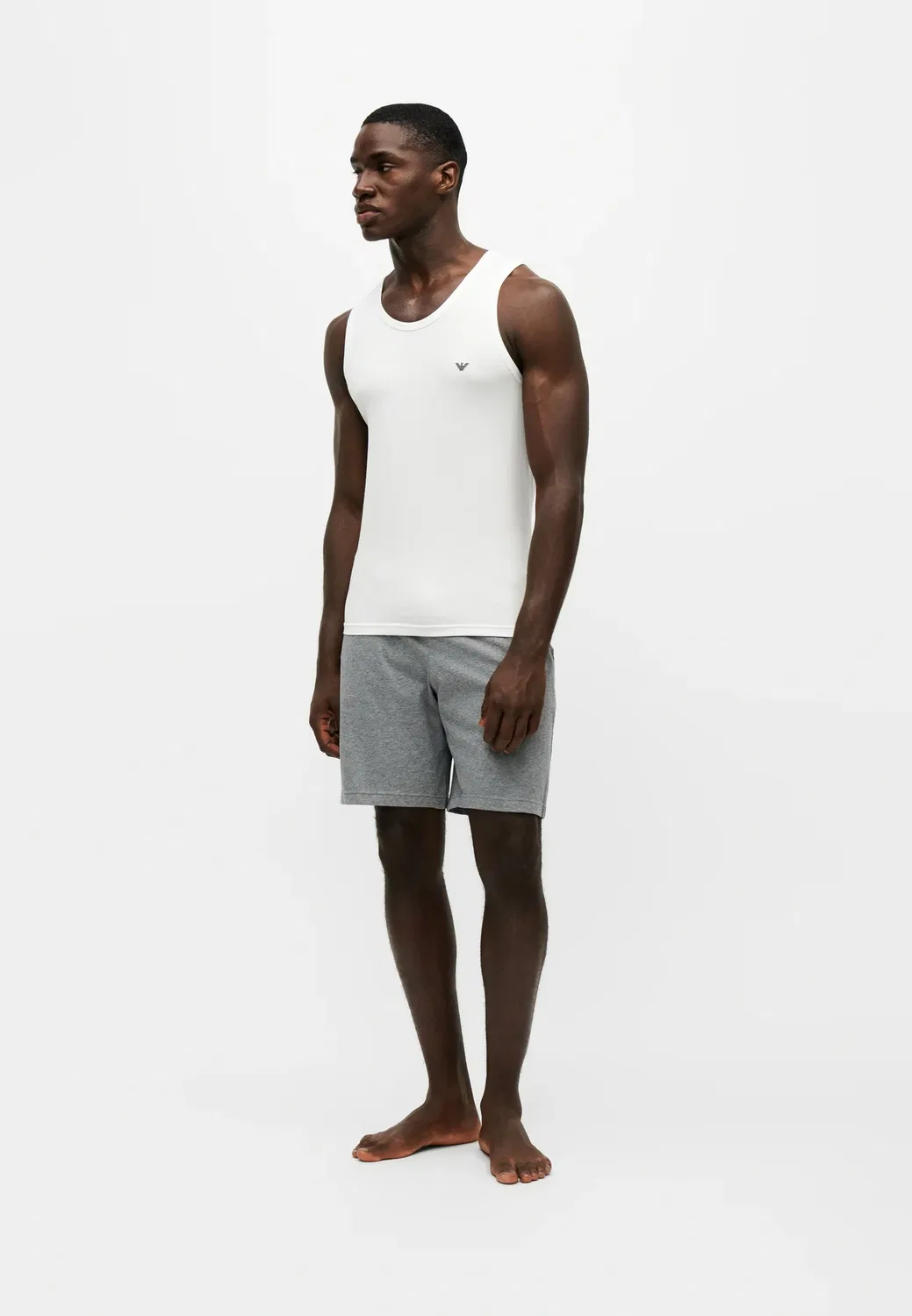 Майка - нижняя рубашка Emporio Armani, White — фото 2