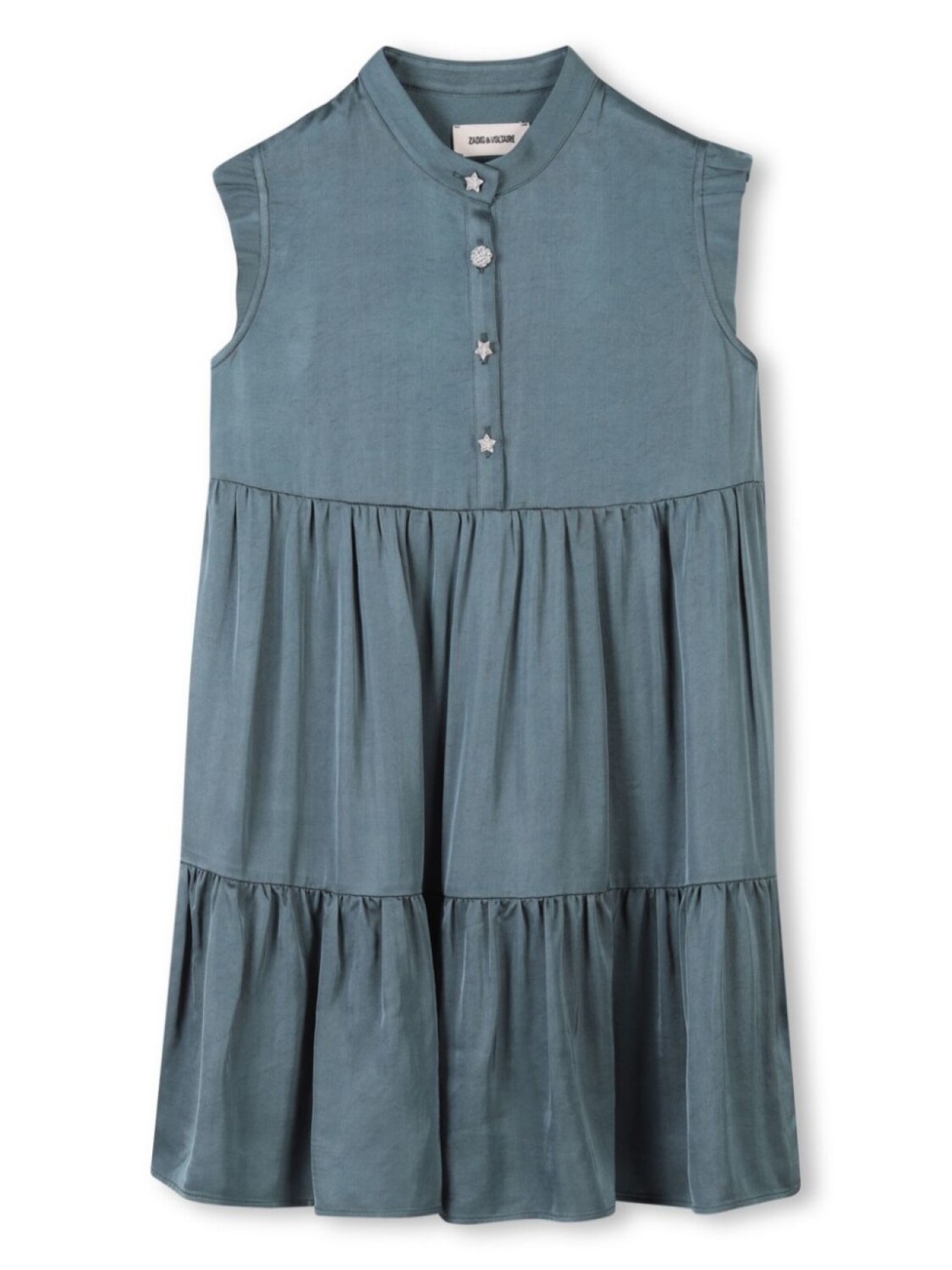

Zadig & Voltaire Kids платье без рукавов, серый