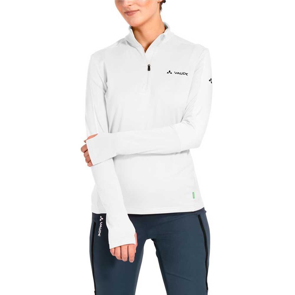 

Футболка с длинным рукавом VAUDE Livigno II Half Zip, белый