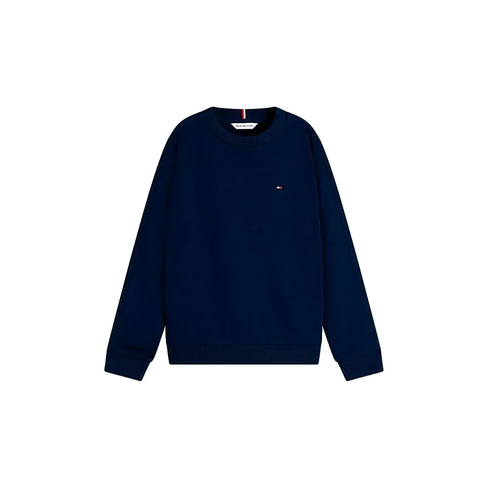 Детский свитшот для мальчиков хлопковый Team Tommy Tommy hilfiger, Blue — фото 3