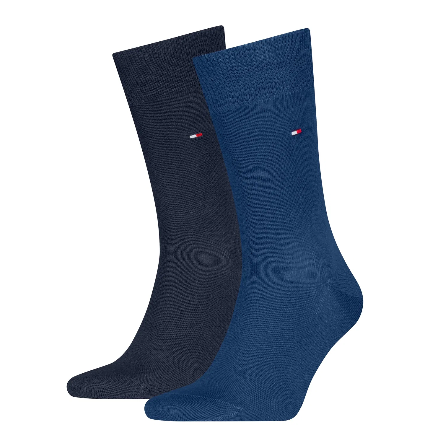 Мужские классические носки с флаг-логотипом Tommy Hilfiger, Ocean Blue