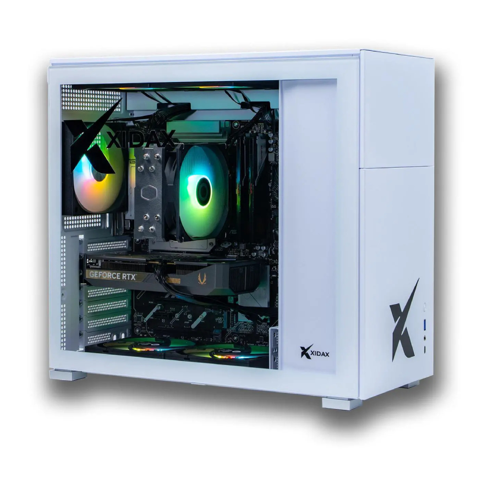 

Системный блок XIDAX X-2, 16 ГБ/2 ТБ, Ryzen 5 7600, RTX 5060, белый