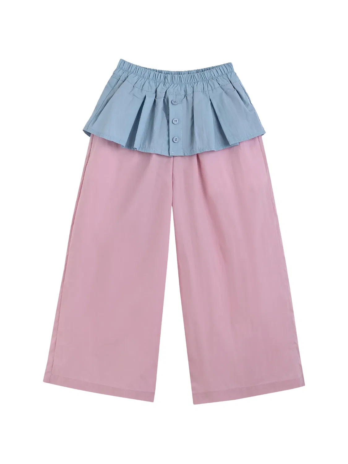 Многослойные брюки широкого кроя Mimi Tutu, розовый