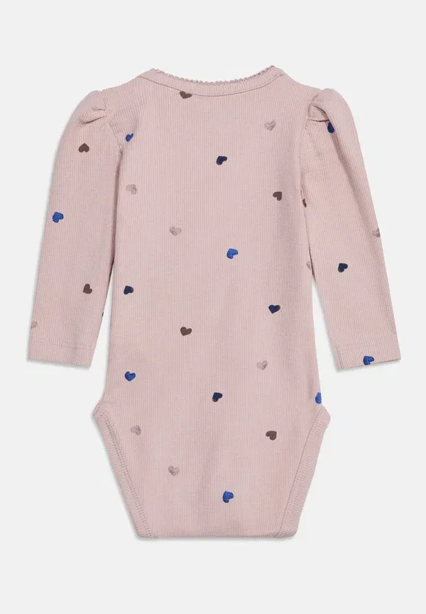 Боди с принтом Nbfnutti ls body noos Name It, Burnished Lilac, сиреневый — фото 2