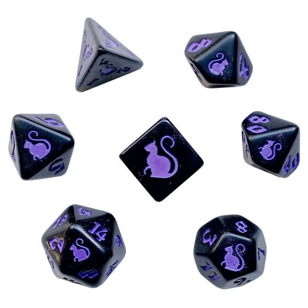 

Аксессуары Black Oak Workshop Kitty Clacks Dice: Magic (7)
