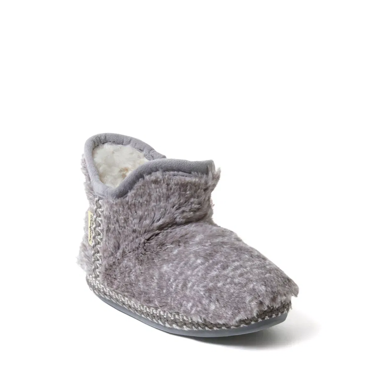 Детские тапочки для девочек с мехом Dearfoams, Grey Frost