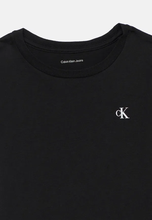 Комплект из двух футболок Monogram slim - базовая модель Calvin Klein Jeans, черный/серый — фото 4