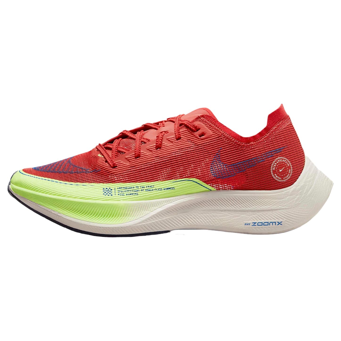 

Кроссовки Nike ZoomX Vaporfly NEXT 2, красный/зеленый