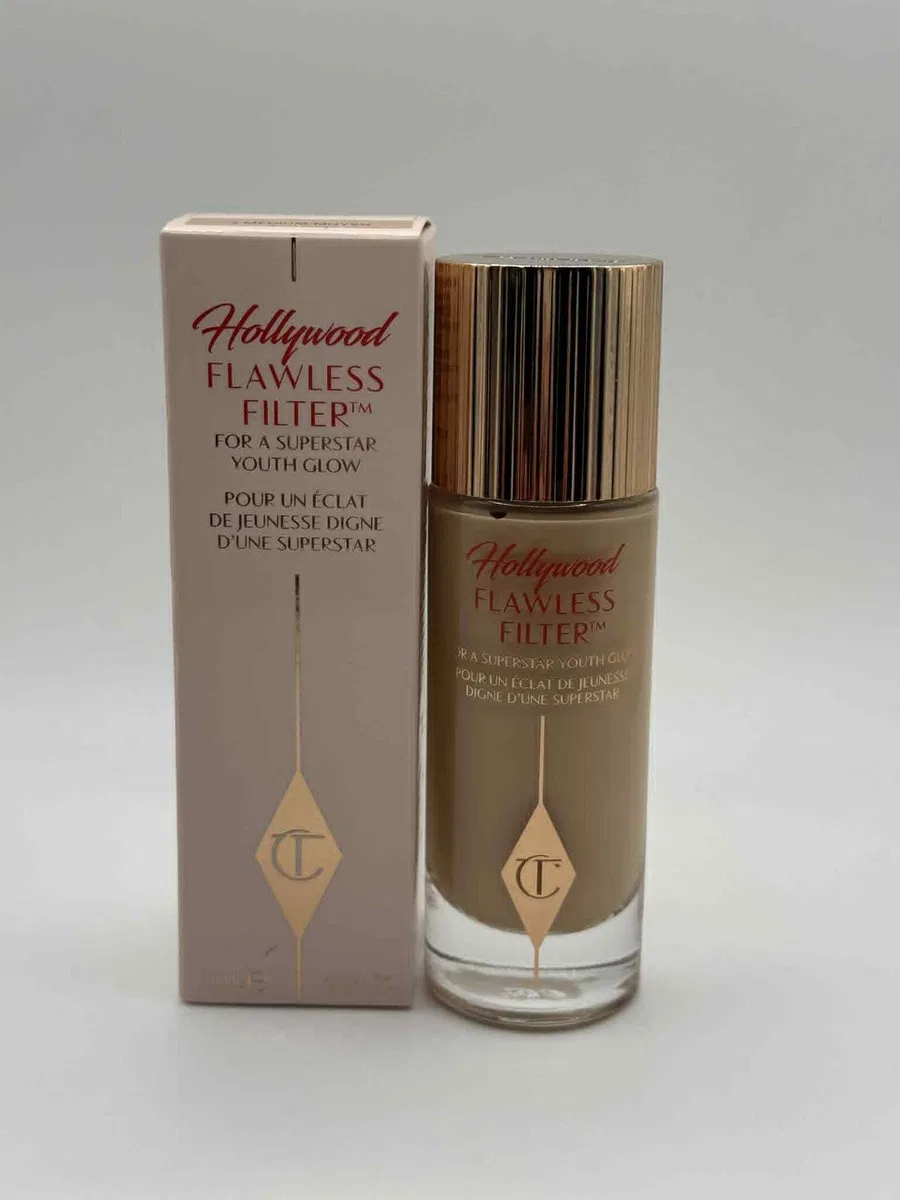 Жидкий хайлайтер для лица Charlotte Tilbury Hollywood Flawless Filter, 4 Medium