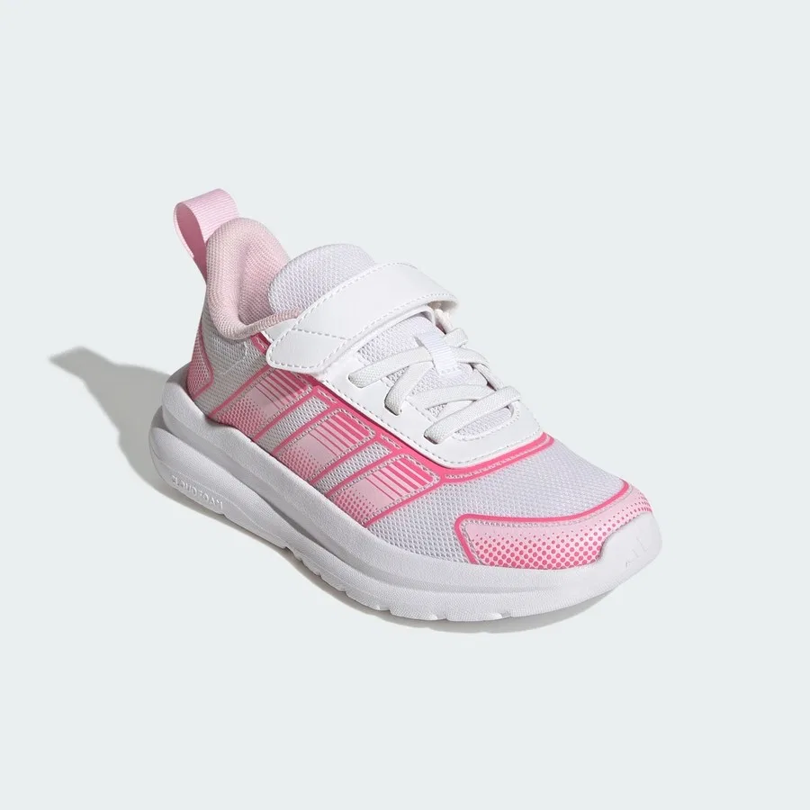 Детские кроссовки с эластичными шнурками Tensaur Run 4.0 adidas, Черный — фото 2