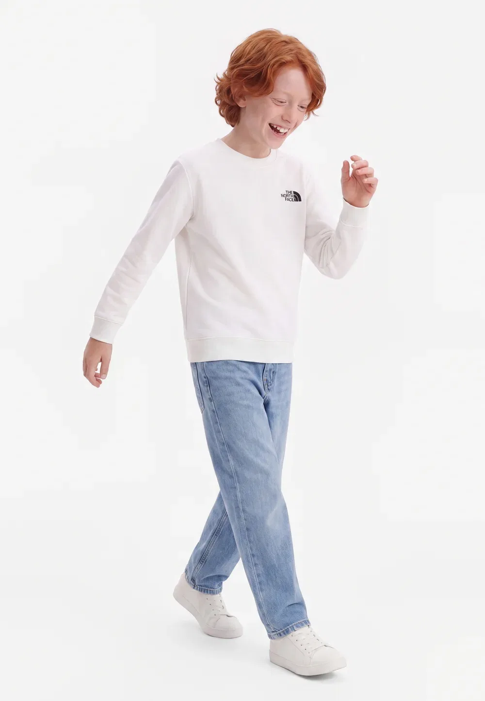 Толстовка унисекс Teen evolution box The North Face, White