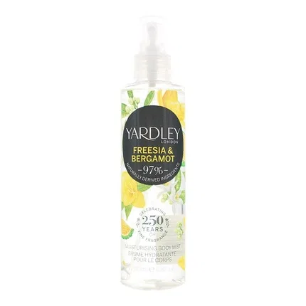 Женский парфюмерный спрей Yardley Freesia And Bergamot 200 мл, Yardley London