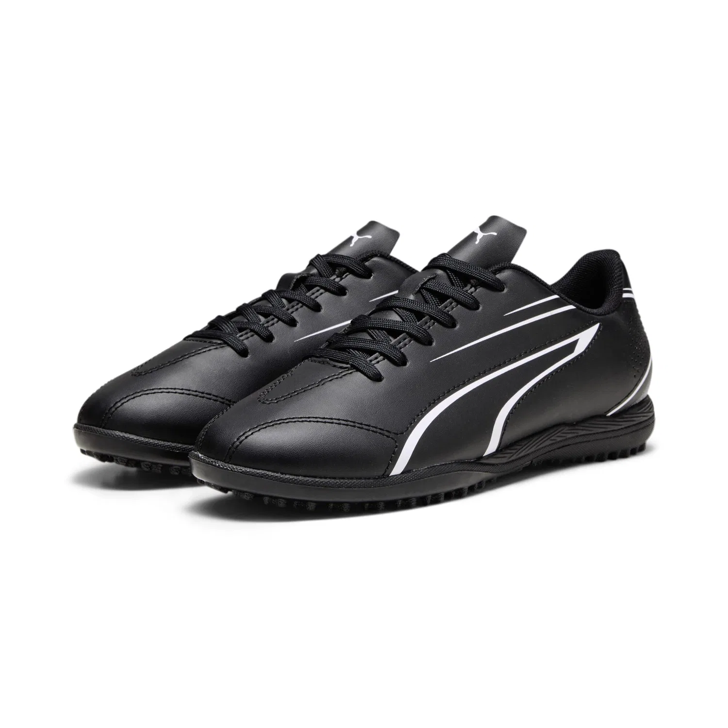 Детские футбольные бутсы для мальчиков Vitoria Tt Jr PUMA PUMA Black PUMA White — фото 2