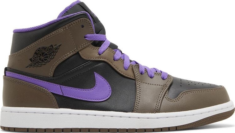 

Кроссовки Air Jordan 1 Mid Palomino, коричневый