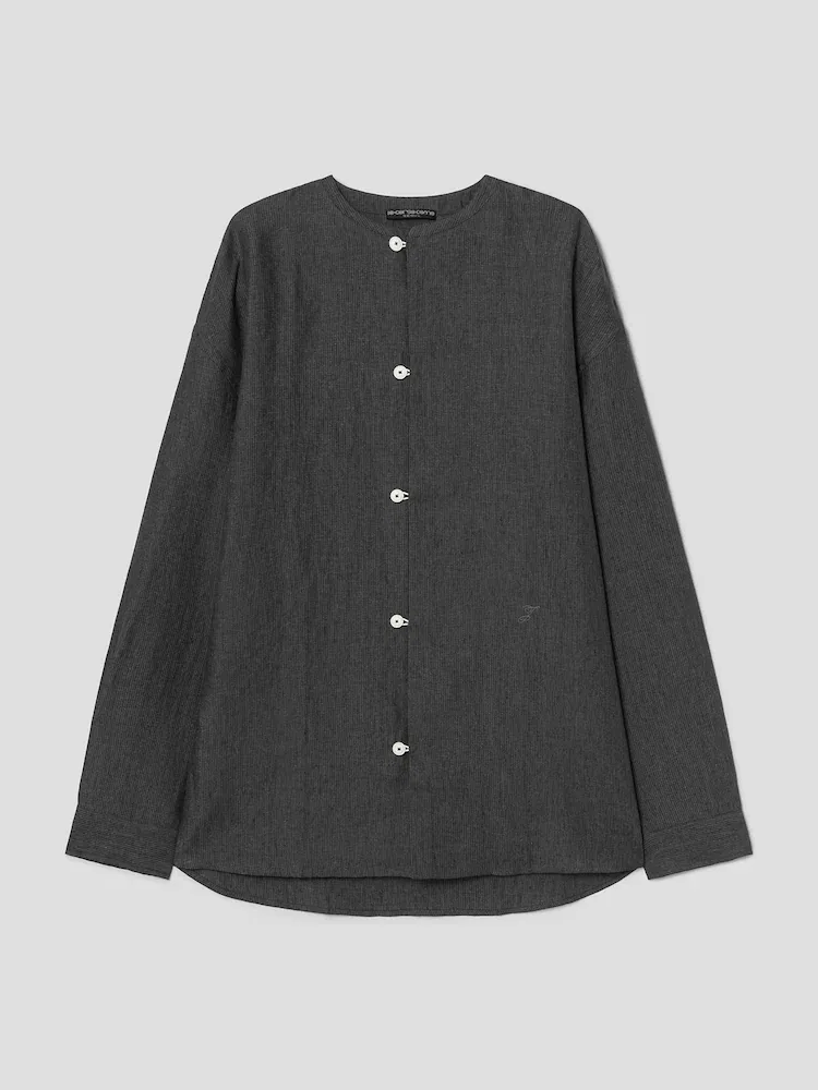 Рубашка с минималистичными пуговицами La Chemise Pastro JACQUEMUS, Black