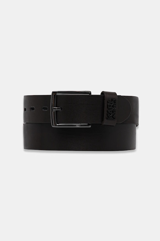 

Кожаный ремень Karl Lagerfeld, коричневый