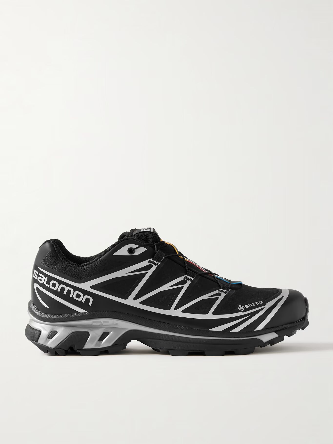 Кроссовки XT-6 GORE-TEX Mesh с резиновой отделкой SALOMON, черный — фото 3