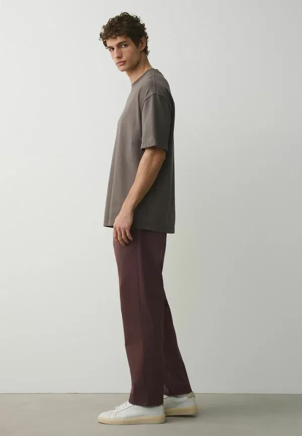 Брюки из хлопка с эластаном Next mauve purple, фиолетовый — фото 4