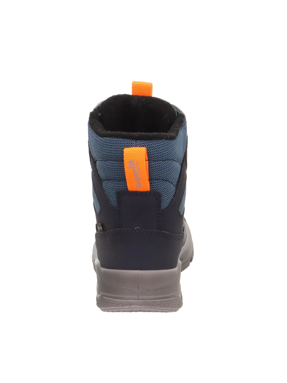 Детские ботинки для мальчиков с мембраной Gore-Tex Jungen Mars Superfit, Blue Orange 8020 — фото 3