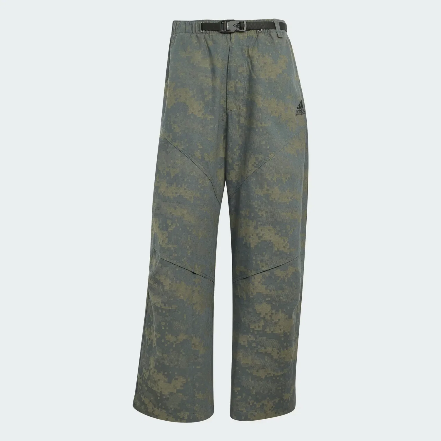 Мужские брюки свободного кроя с камуфляжным принтом Equipment Camo Canvas Adidas Originals, Legend Ivy — фото 4