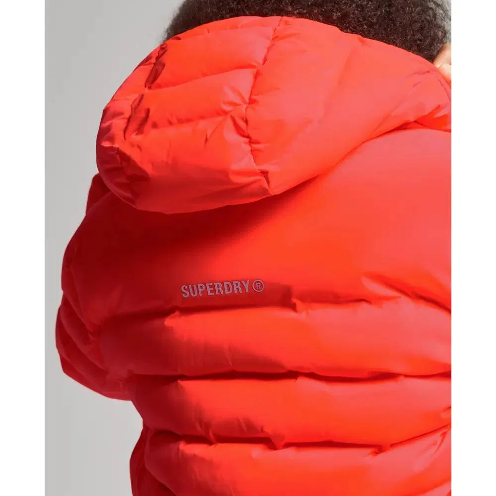 Женская стеганая куртка Code All Seasons Superdry, Orange — фото 4